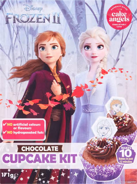 Disney Frozen II Chocolate Cupcake Kit, Purple