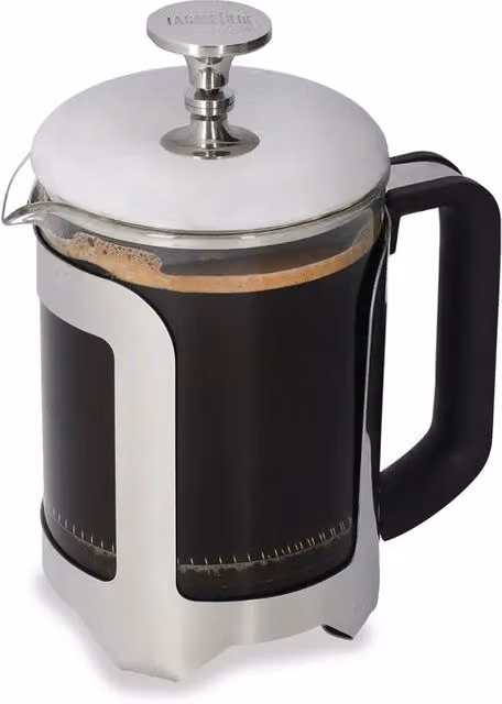 La Cafetiere Roma Stainless Steel French Press Coffee Maker, 0.59 l, Silver – 3