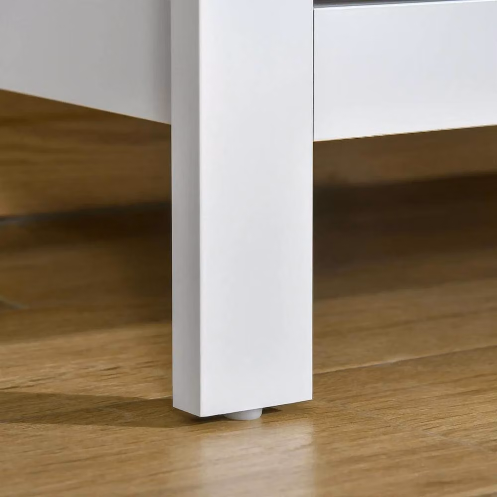Kelvenix Modern 5 Drawer Chest of Drawers in White – 2
