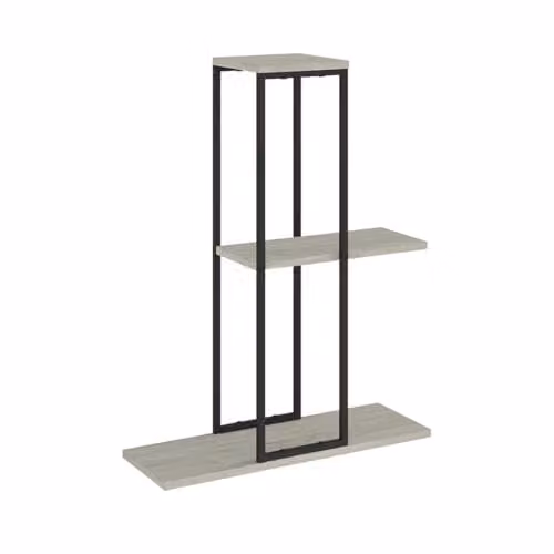 Decortie Vetra Modern 3-Tier Display Shelf in Beige, Height: 90 cm – 2