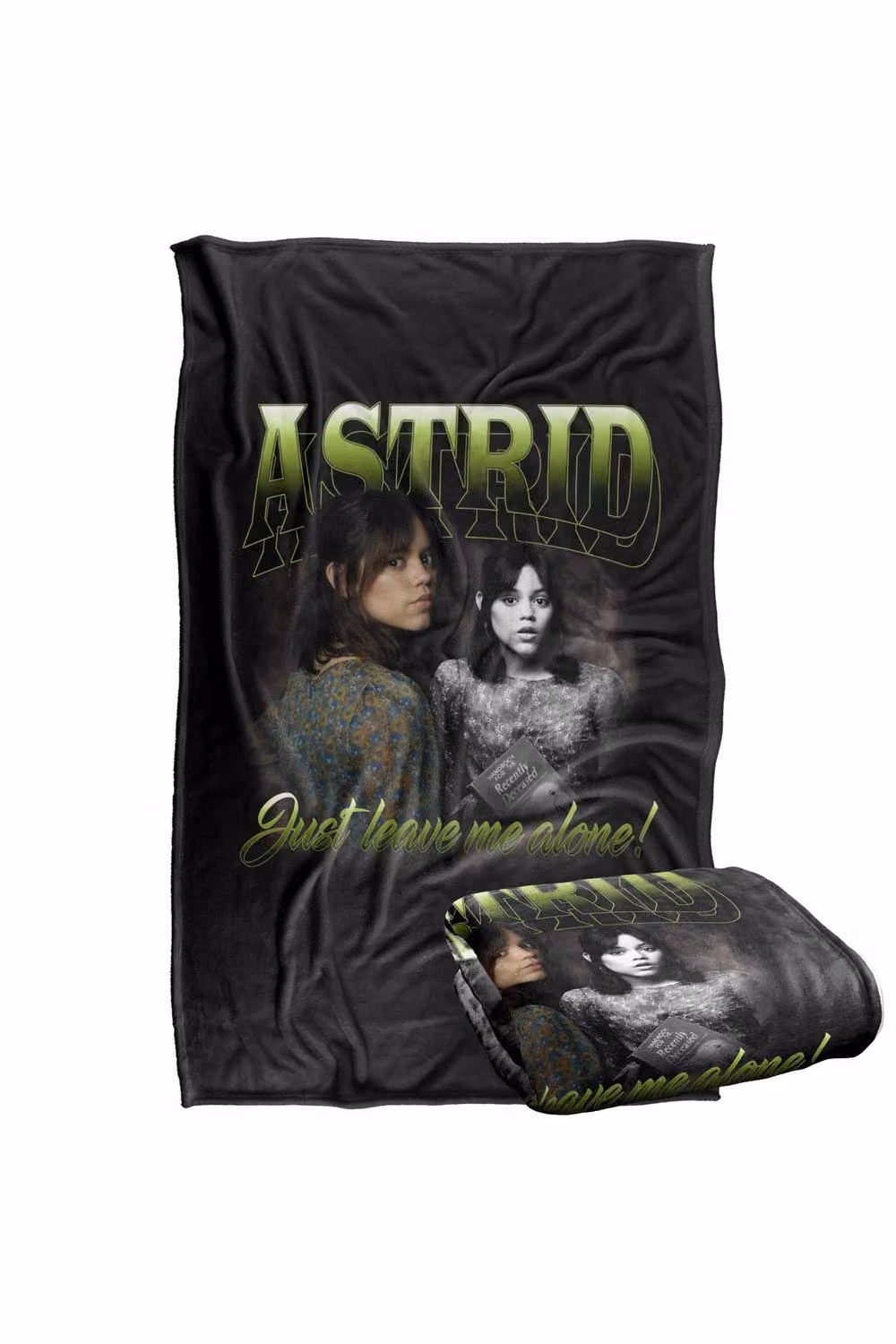 LOGOVISION Beetlejuice Beetlejuice Astrid Homage Super Soft Silky Touch Fleece Throw Blanket, Multicolour, W: 91 cm, D: 147 cm – 7
