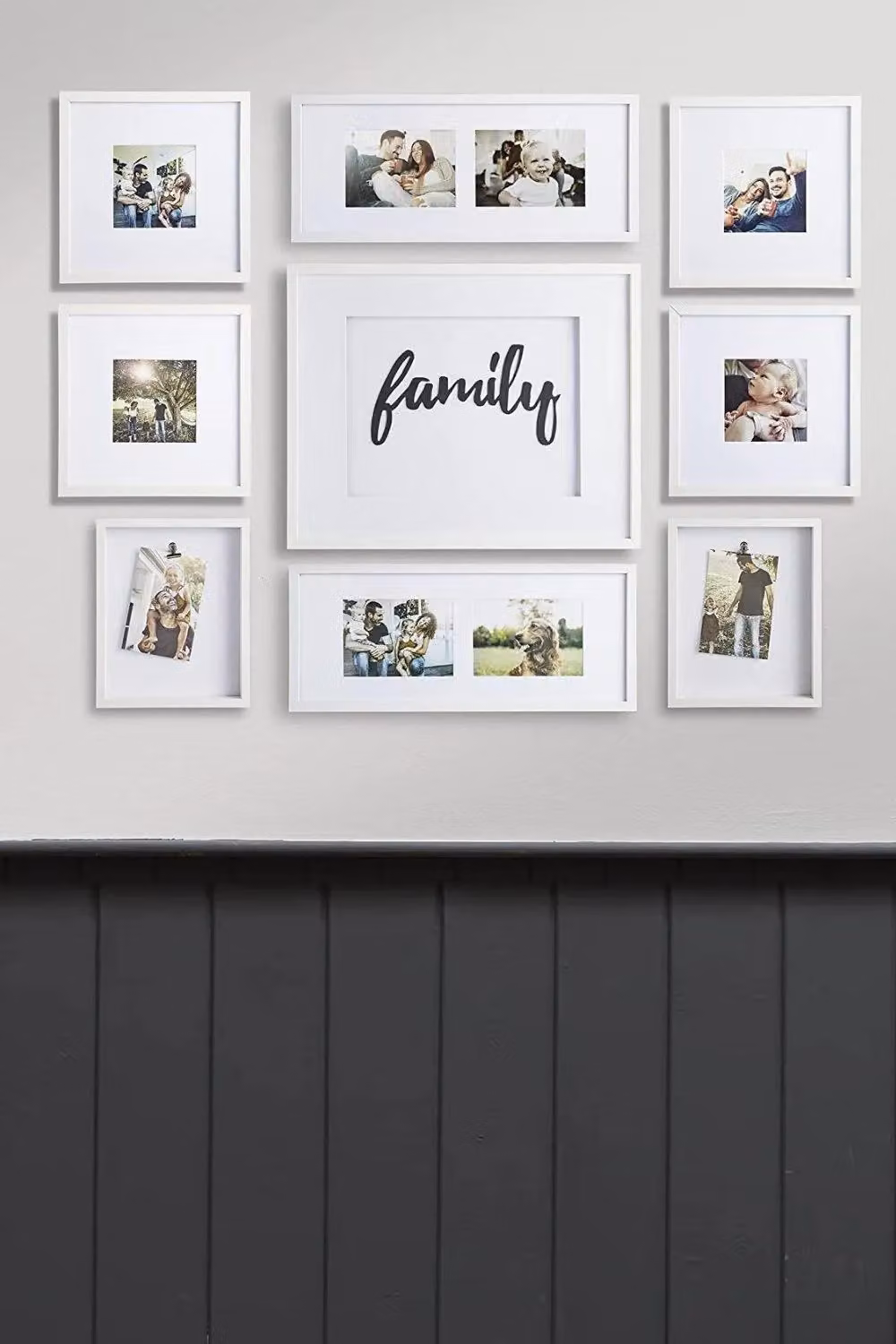 Nielsen Design Jenson 9 Piece White Rectangular Gallery Picture Frame Set – 2