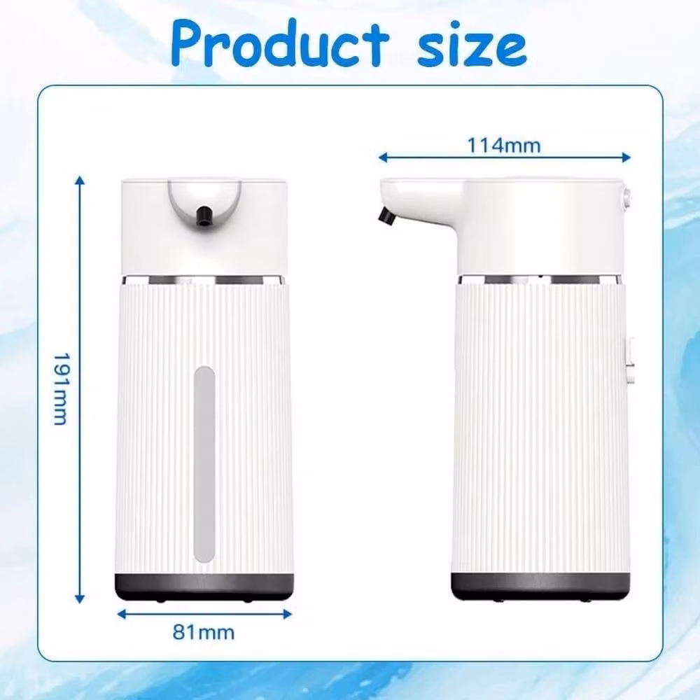 EONLION White Automatic Touchless Soap Dispenser, 420ml – 2