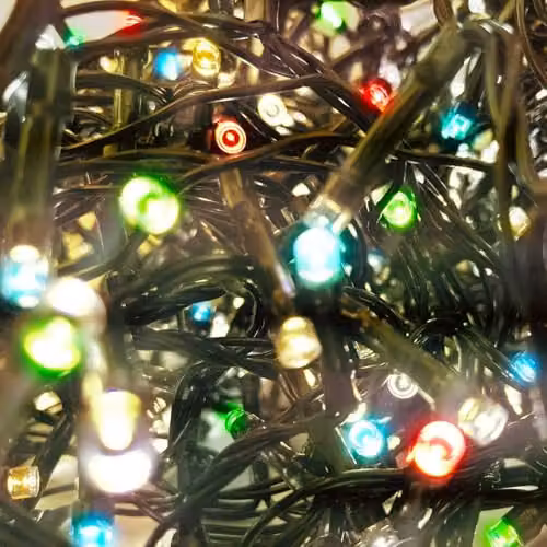 VFM Multi-Coloured 600 LED Christmas Fairy Lights for Indoor and Outdoor Use – 4