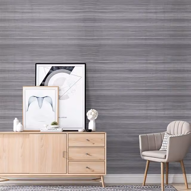 Komore Self Adhesive Grey Wood Effect Plank Vinyl Wallpaper Wrap