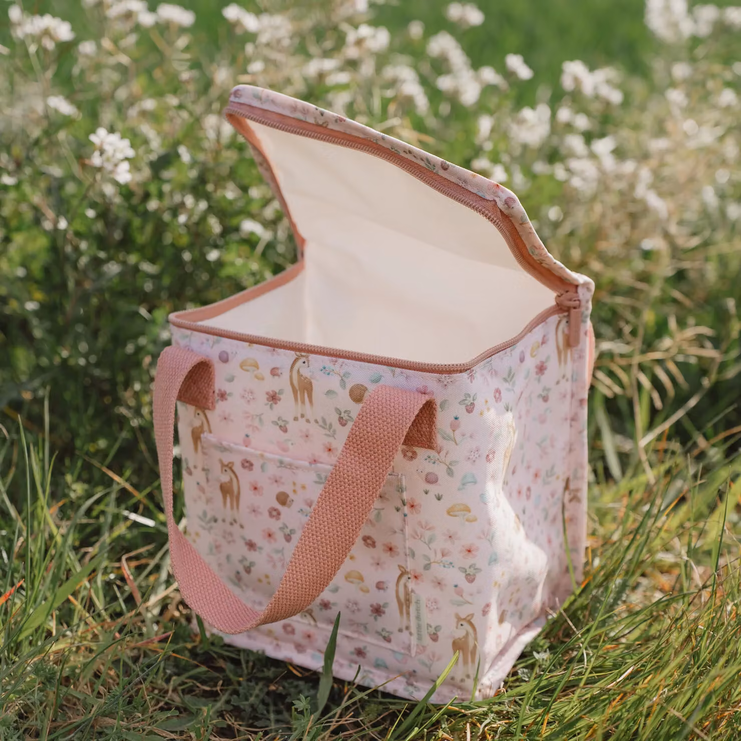 Little Dutch Fairy Garden Cooler Bag in Pink – 2
