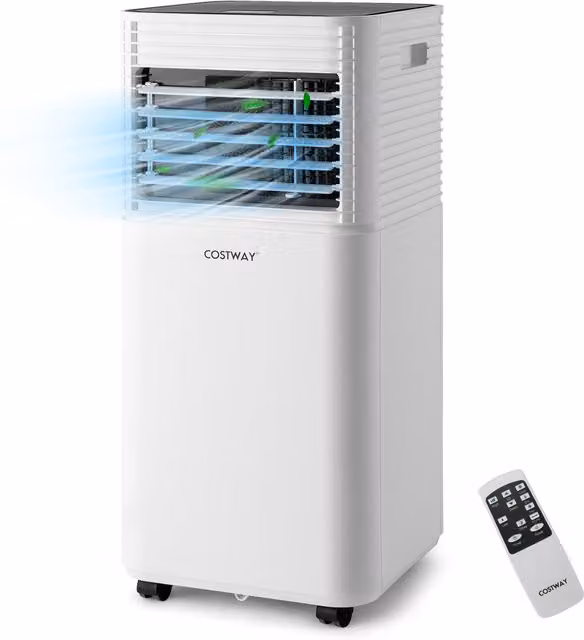 Costway 9000 BTU Portable Monobloc Air Conditioner in White