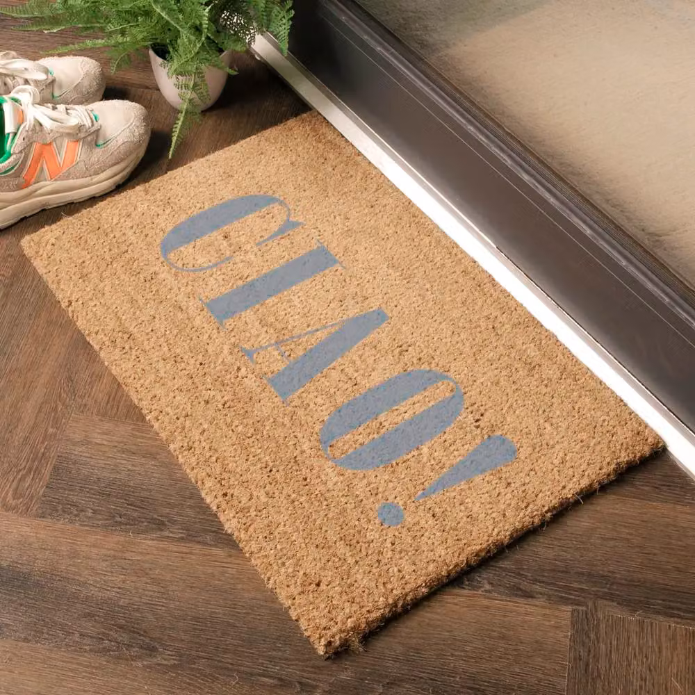 Artsy Mats Ciao Grey Doormat, W/D: 60 x 40 cm – 3