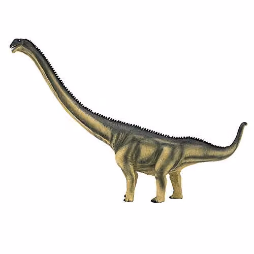 MOJO Deluxe Mamenchisaurus Dinosaur Hand-Painted Toy Figure in Green and Multicolour from the Prehistoric Life Collection