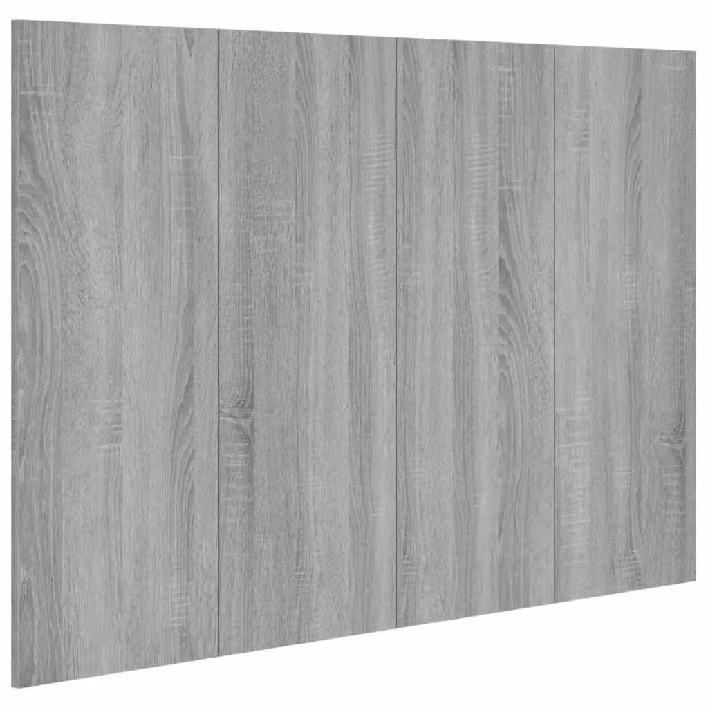 Berkfield Home Grey Sonoma Bed Headboard in Engineered Wood W/D/H: 120 x 1.5 x 80 cm – 2