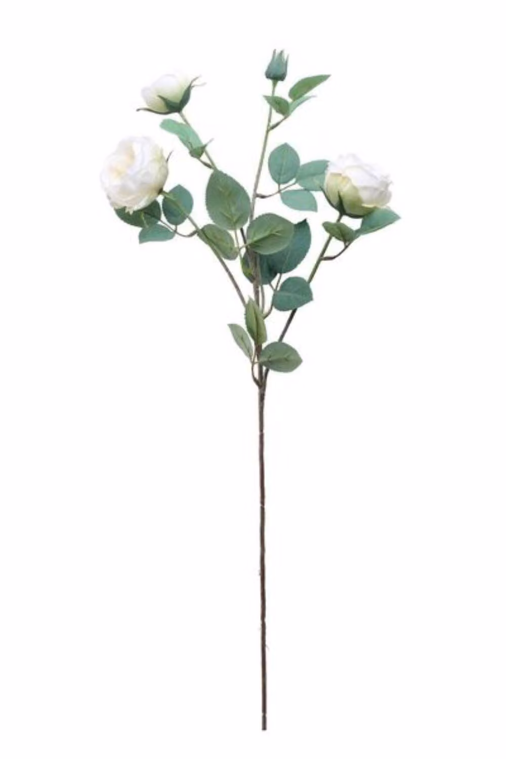 KDMD Tintagel Vintage English Rose Spray in White, 2 Pack – 2