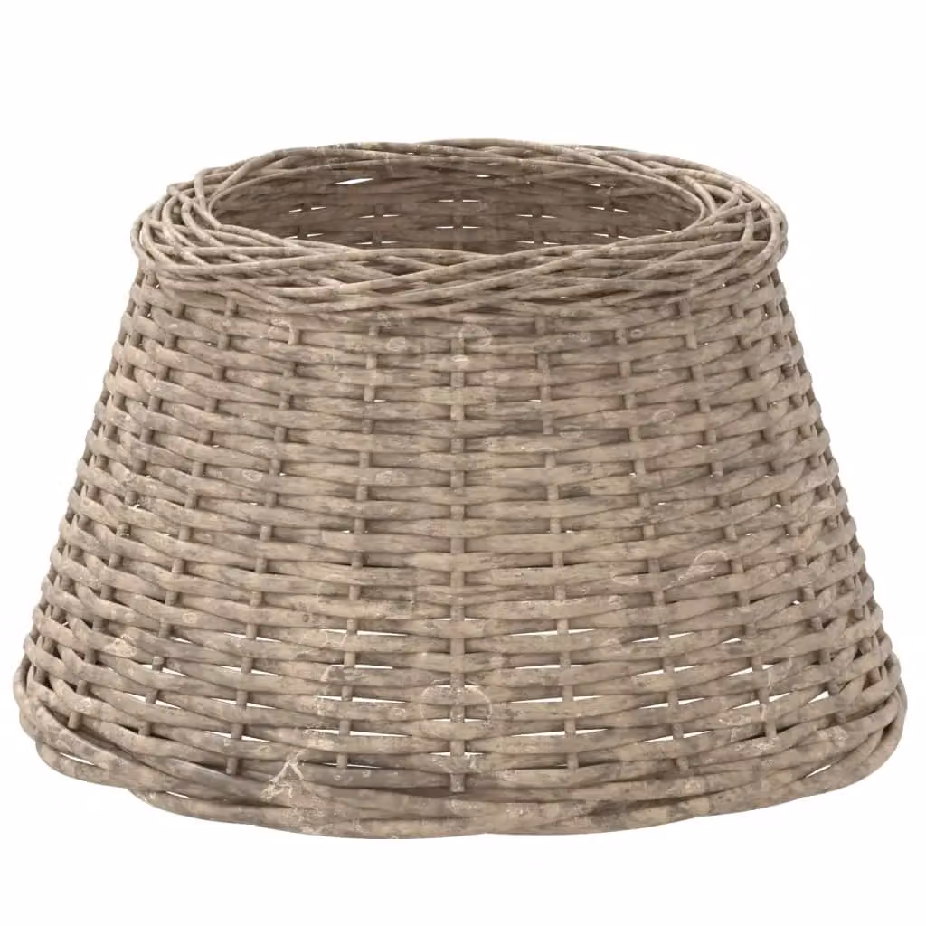 Berkfield Home Brown Wicker Cone Lamp Shade, W: 50 cm, H: 30 cm – 2