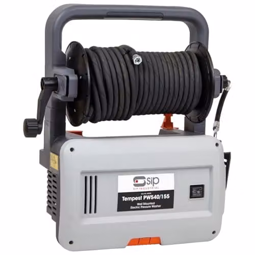 SIP Tempest PW540/155 Electric Pressure Washer, 2400W, 150 bar, 510L/h, Grey – 1