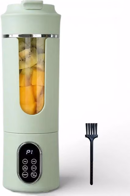 Ventryn Green Portable USB Rechargeable Mini Juicer Cup, 530 ml