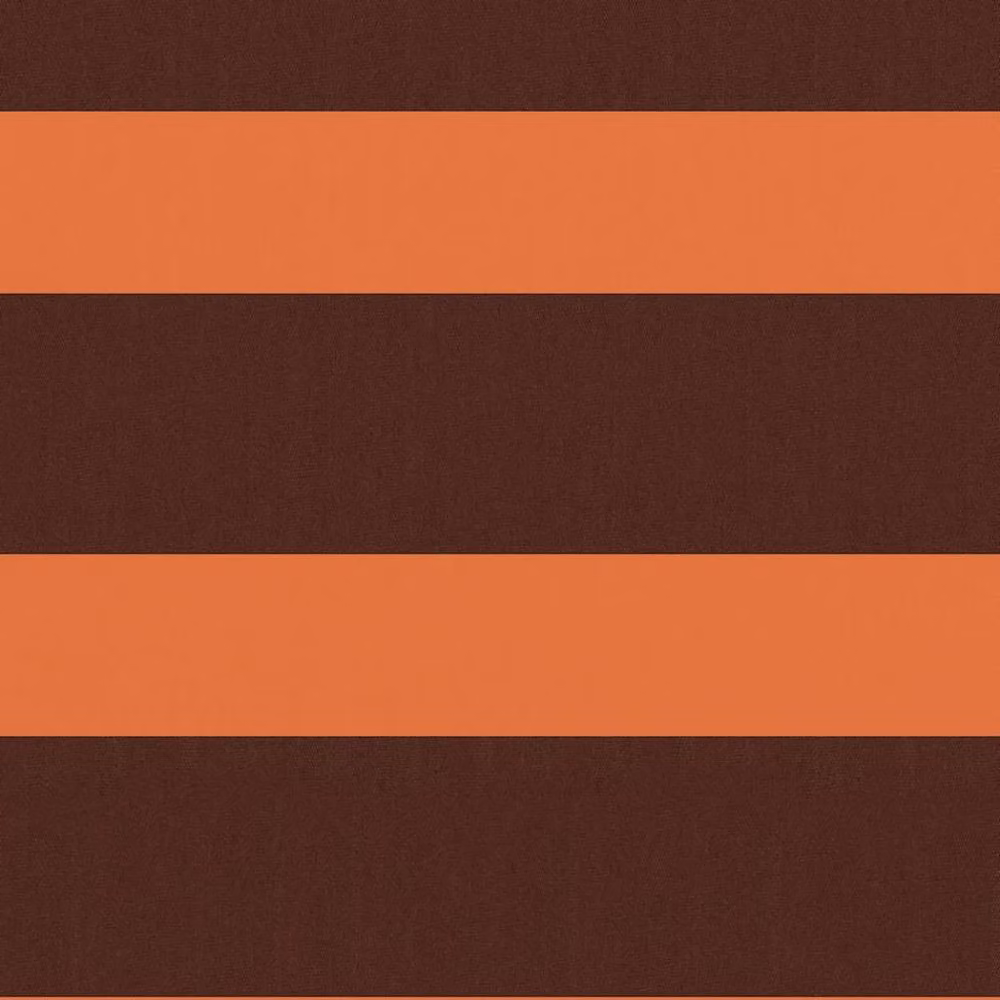 Berkfield Home Modern Balcony Screen in Orange and Brown Oxford Fabric, W: 75 cm, H: 600 cm – 3