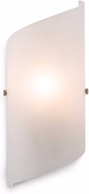 Firstlight Torino 1 Light Glass Indoor Wall Light with E14 Fitting in White and Yellow