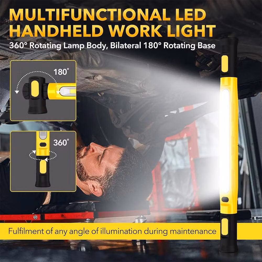 Ventryn Magnetic LED Underhood Work Light Bar, 3000LM, 3 Modes, Yellow – 5