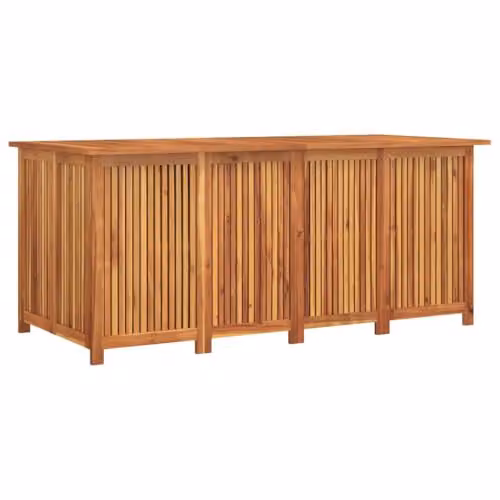 vidaXL Garden Storage Box in Brown Oiled Acacia Wood W/D/H: 175 x 80 x 75 cm – 1