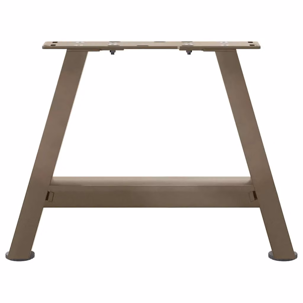 Berkfield Home A-Shaped Steel Coffee Table Legs, 2 Pieces, Black Matt, H: 40 cm x W: 31 cm x D: 30.5 cm – 4