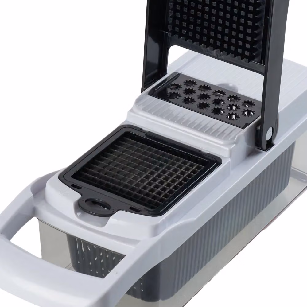 Living and Home 26-in-1 Multifunctional Kitchen Vegetable Slicer, Chopper and Grater in Grey – 5