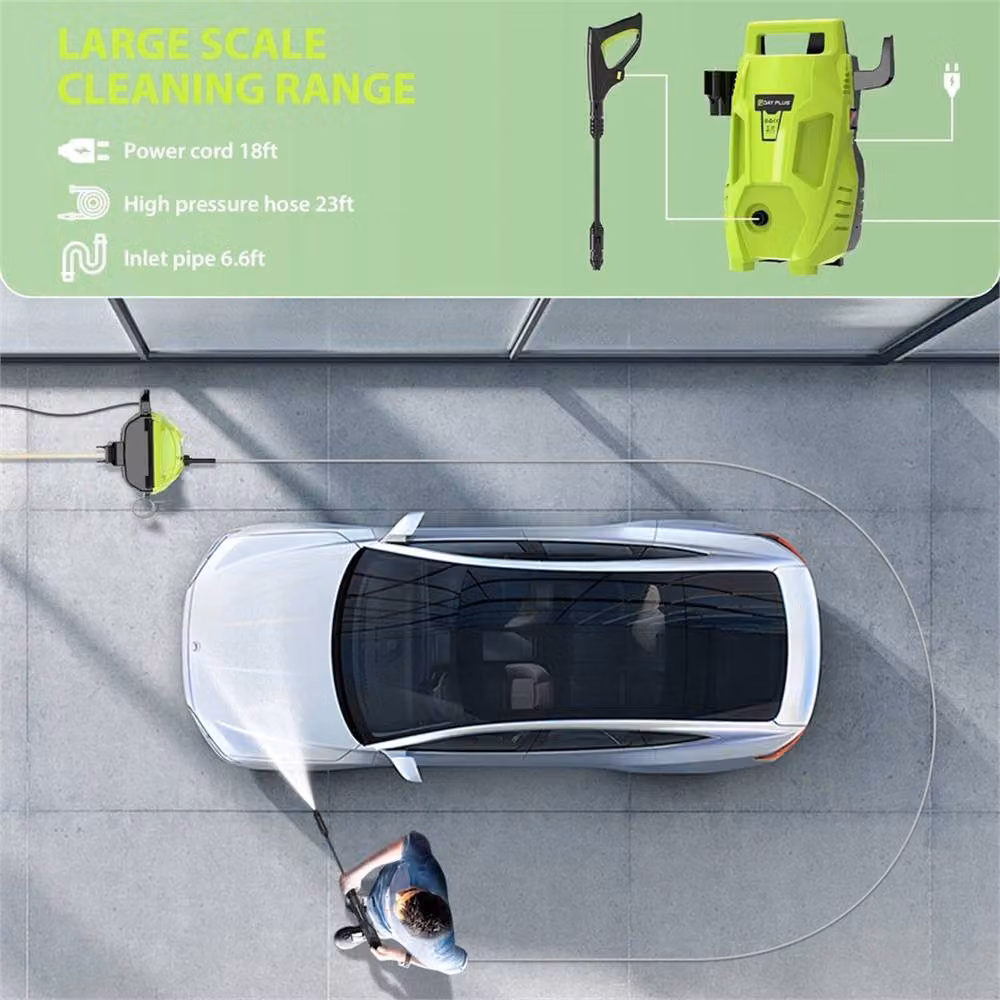 Nordara Electric Pressure Washer in Green – 3