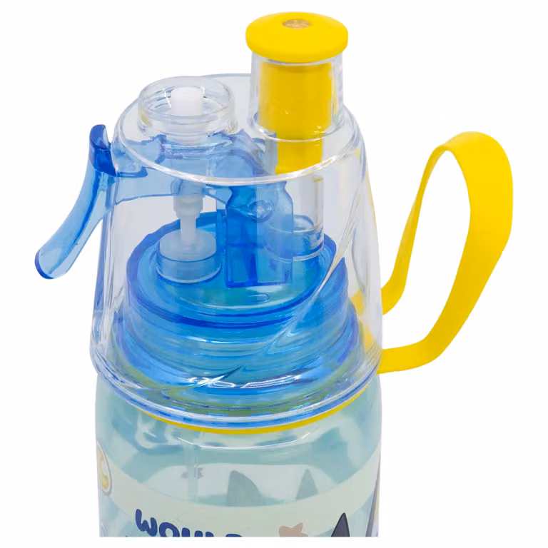 Bluey Multicolour Leakproof Water Bottle and Bag Set for Children