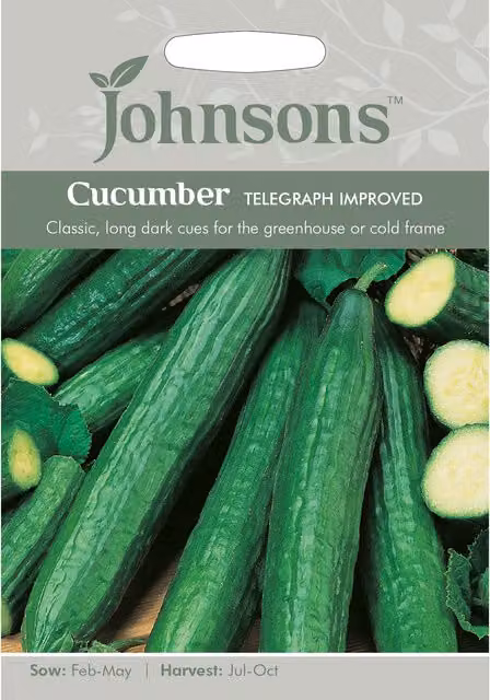 Johnsons Telegraph Improved Cucumber Vegetable Seeds