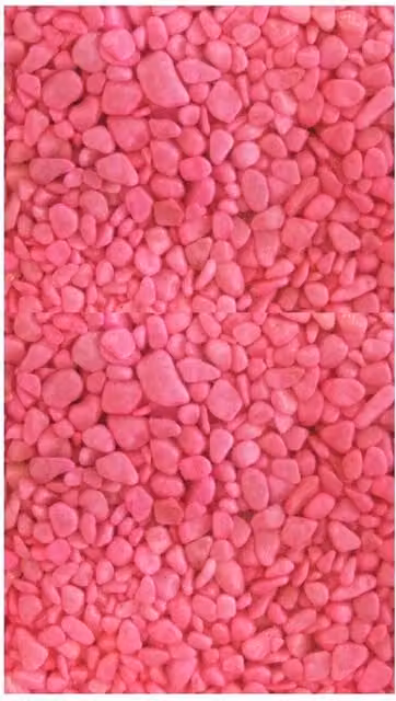 Aqua One Decorative Coloured Aquarium Gravel, Pink, 2kg