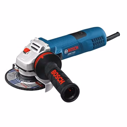 Bosch Professional GWS 7-115 Angle Grinder, Blue, 110V, 720 W, 115 mm Disc Diameter – 1