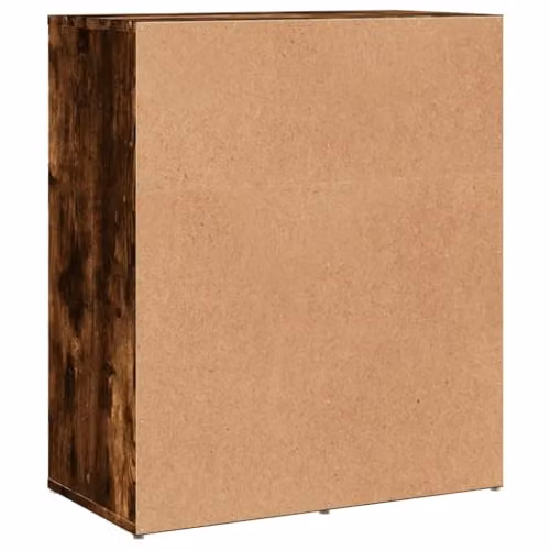 vidaXL Modern Sideboard in Brown Smoked Oak, W/D/H: 60 x 31 x 70 cm – 5