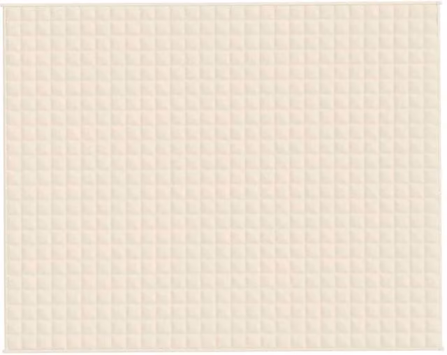 Berkfield Home Soft Weighted Blanket in Beige, W: 235 cm, D: 290 cm, 13 kg