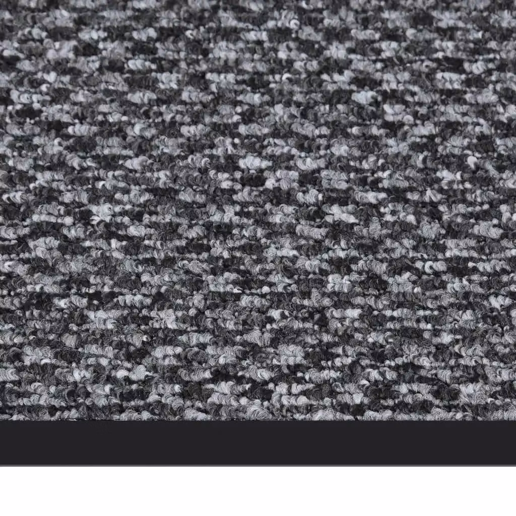 Berkfield Home Grey Non-Slip Rectangular Doormat W: 60 cm, D: 80 cm – 2