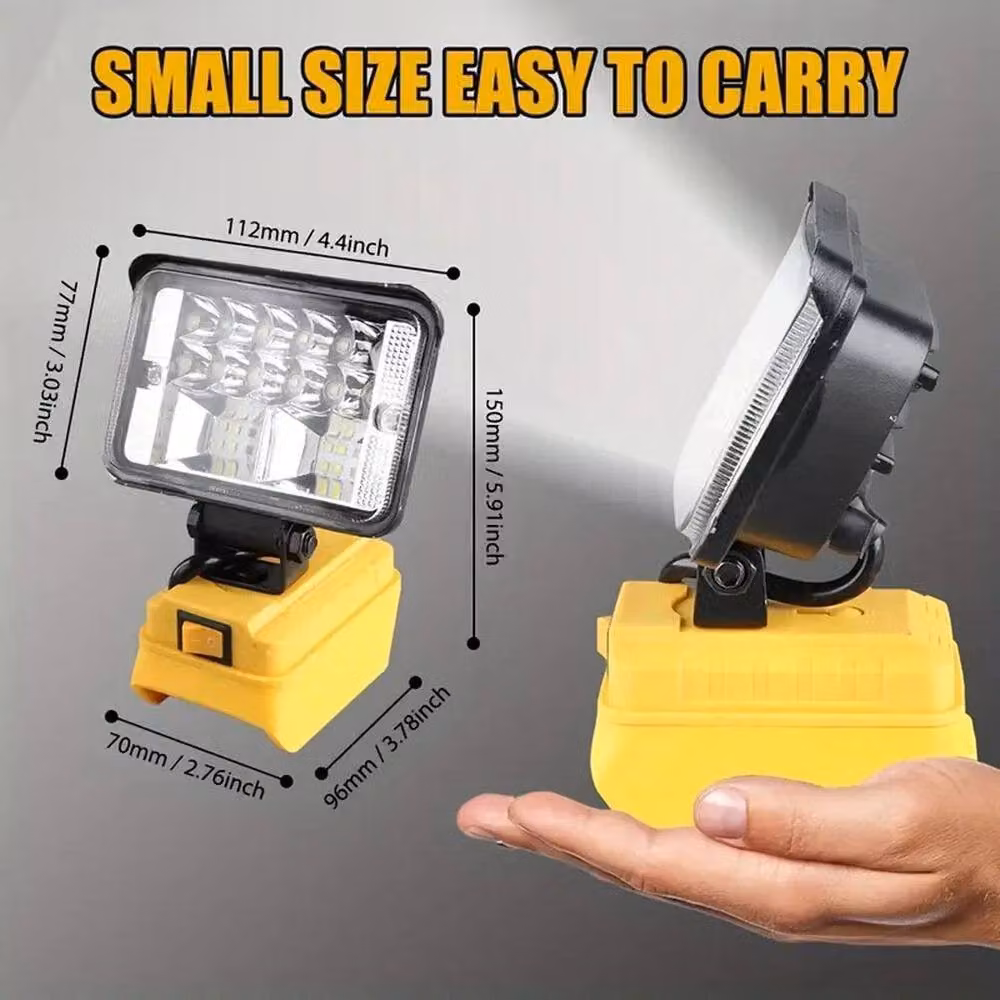 SPETLEK 3 inch Yellow LED Work Floodlight with 18 SMD LEDs – 2