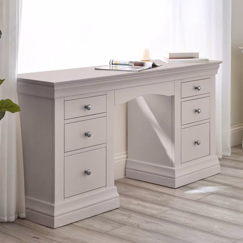Cheshire Premium Ardena Dressing Table in Light Grey – 2