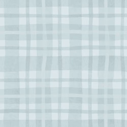 Holden Decor Ivy Plaid Checked Wallpaper in Sky Blue for Childrens Bedrooms and Nurseries