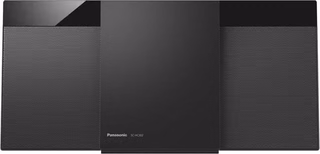Panasonic SC-HC302EB-K Micro Hi-Fi System with Bluetooth and CD Player, Black