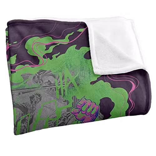 Clown Prince of Crime Silky Touch Super Soft Throw Blanket, White, W: 152 cm, D: 127 cm – 3