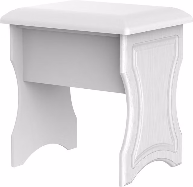 Welcome Pembroke White Ash Dressing Table Stool