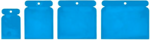 Bluespot Tools 4 Piece Flexible Filling Blade Set in Blue and Multicolour – 1