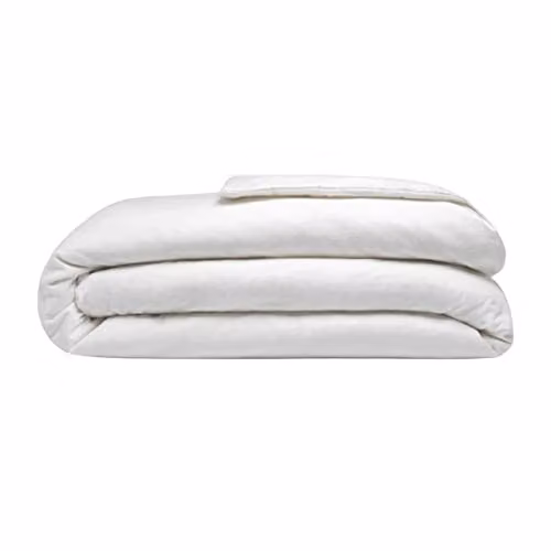 Belledorm White Brushed Cotton Flannelette Duvet Cover – 1