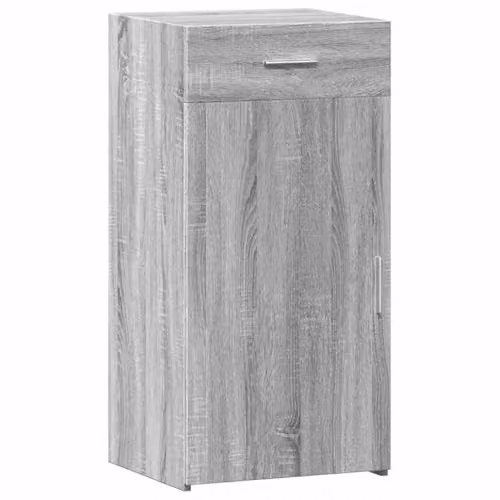 vidaXL Modern Grey Sonoma Sideboard Storage Cabinet for your Living Room – 1