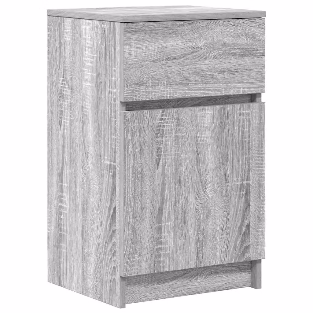 Berkfield Home Grey Sonoma Bedside Cabinet W/D/H: 39 x 35 x 65 cm – 2