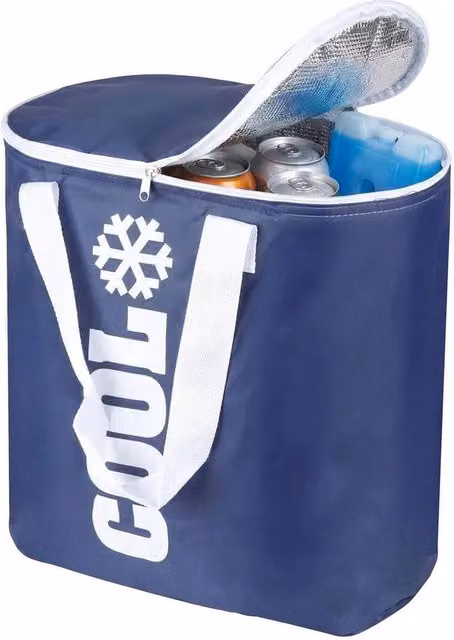 SPETLEK Insulated Thermal Cooler Bag for Food and Drinks, Blue, W: 100 cm, H: 24 cm, D: 15 cm – 1