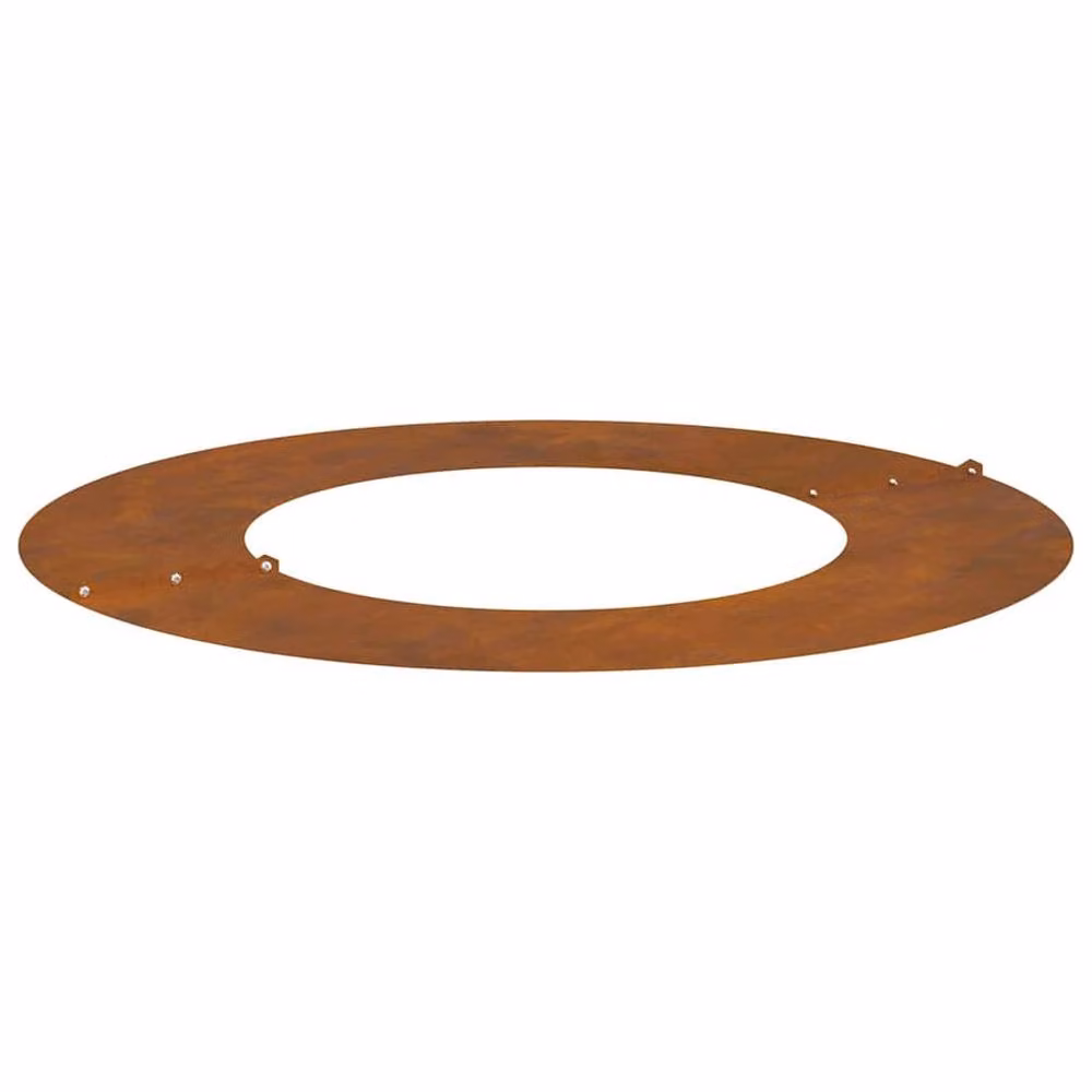 Berkfield Home Corten Steel Planter Tub, Brown, Diameter: 70 cm – 2