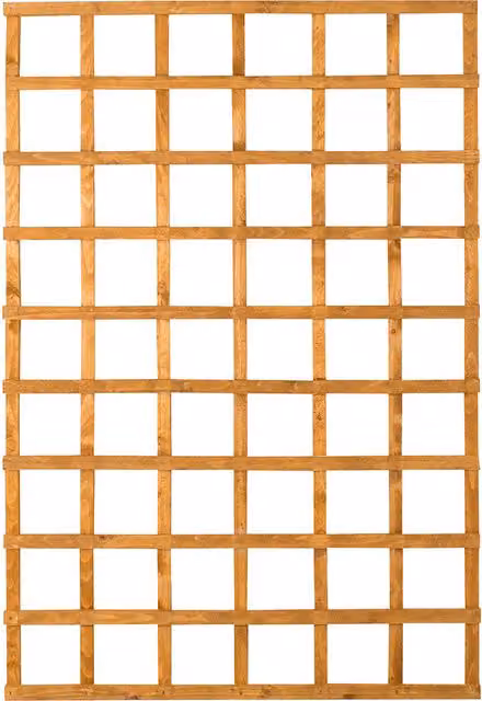 Heavy Duty Brown Wood Garden Trellis Support, Height: 122 cm