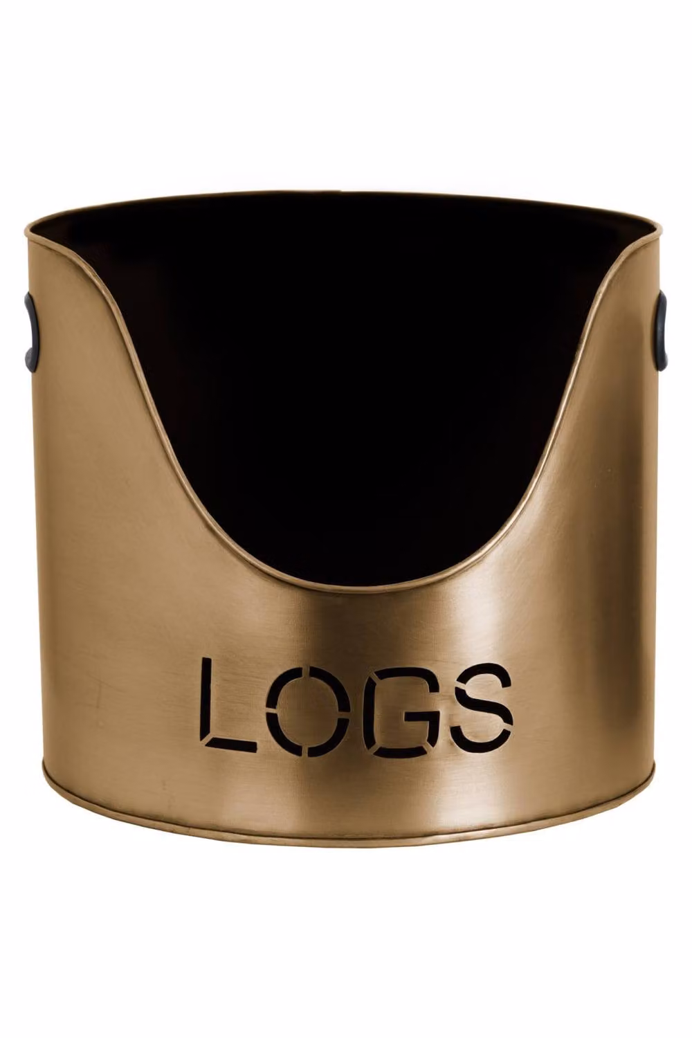 KDMD Bronze Finish Log and Kindling Bucket with Matchstick Holder Set – 2