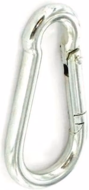 Securit Zinc Plated Cabin Hook in Chrome