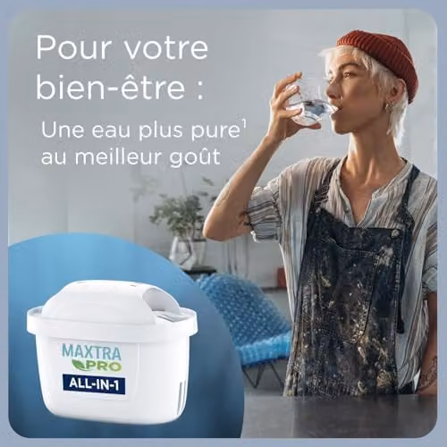 Brita Marella Water Filter Jug White 2.4 l with 3x MAXTRA PRO Pure Performance Cartridges – 2