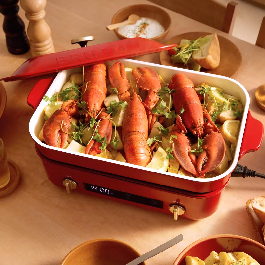 BRUNO Digital Hot Plate in White – 2