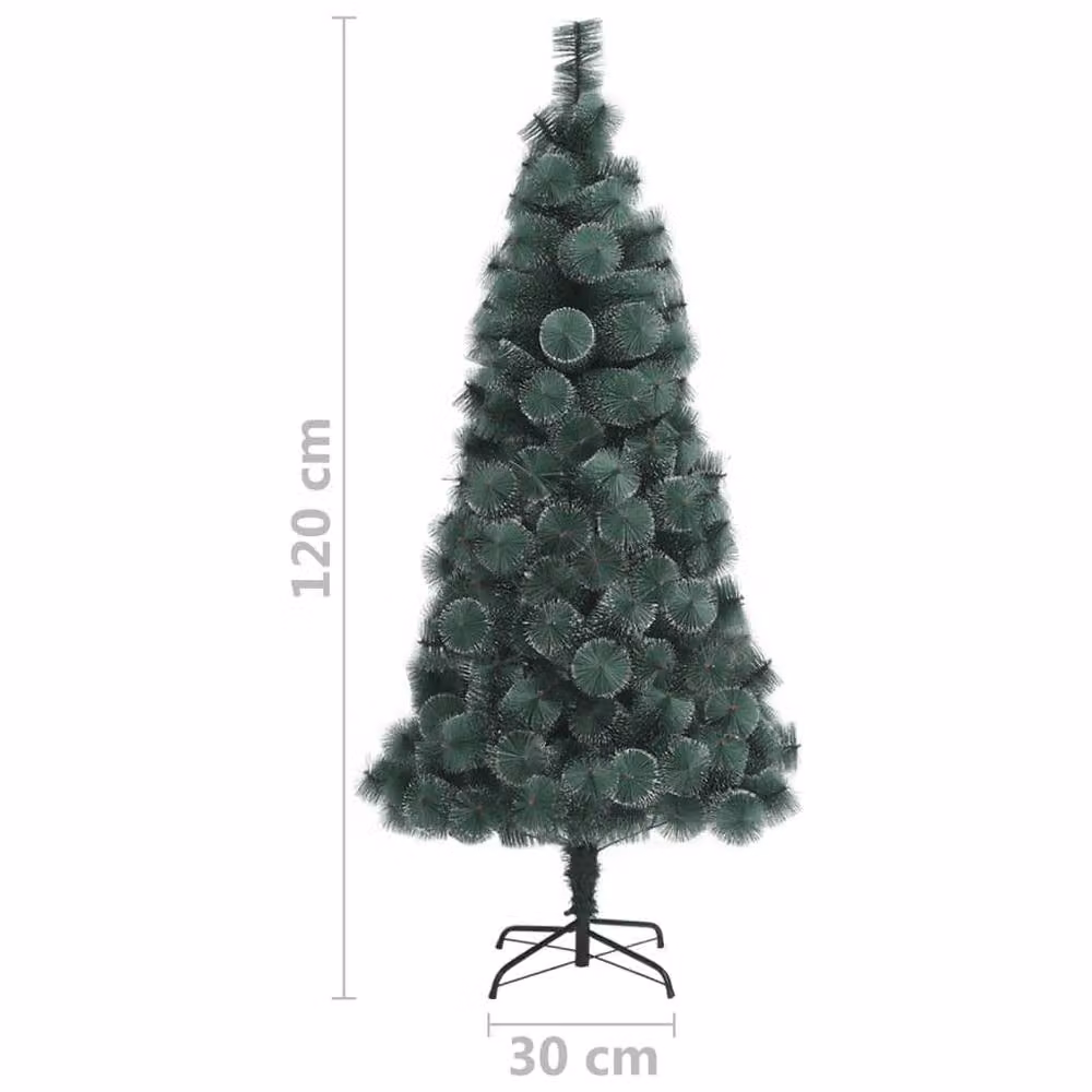 Berkfield Home Beautiful Artificial Christmas Tree with Stand, Green, Height: 120 cm – 6